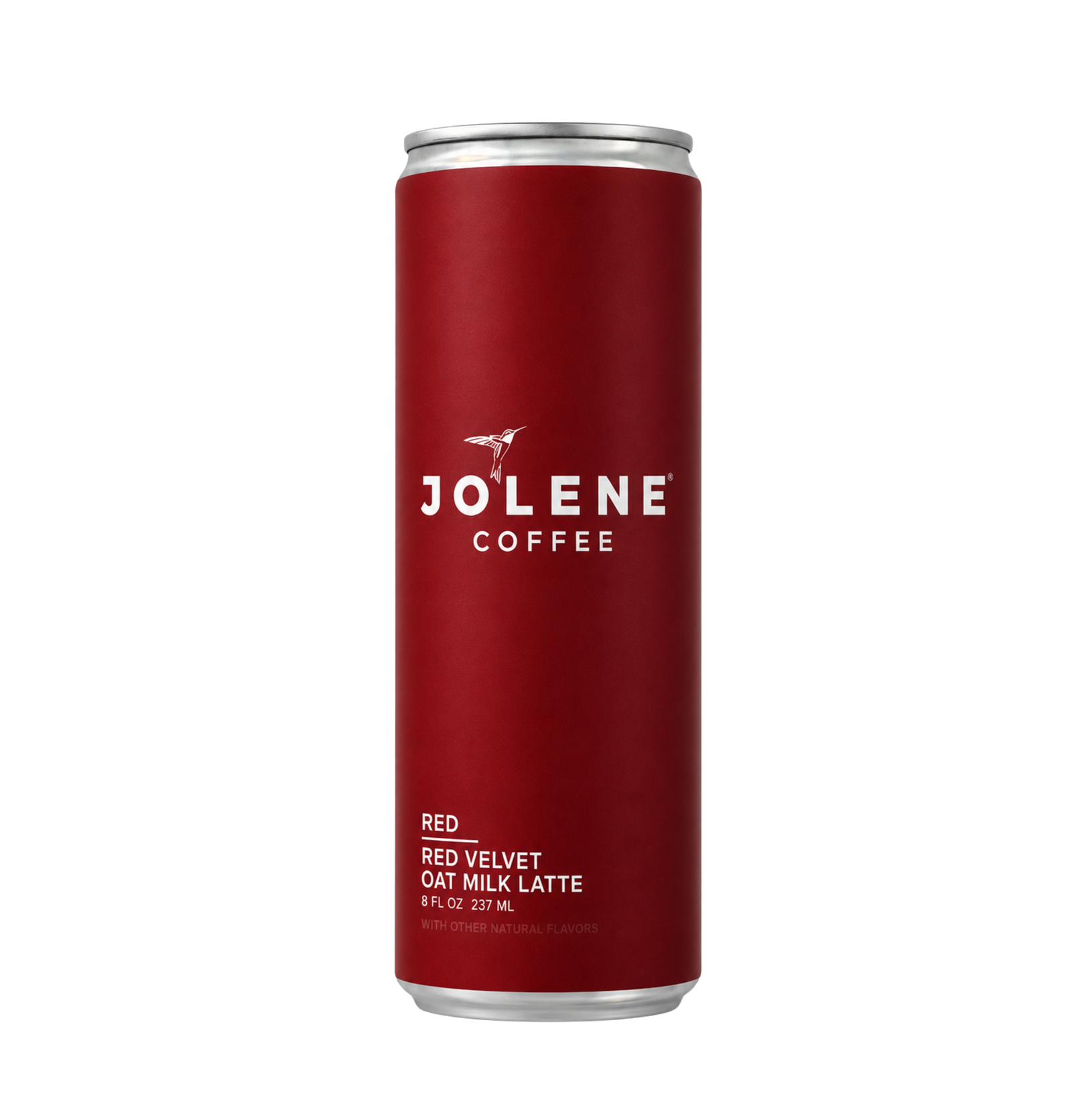 Jolene Red: Red Velvet Oat Milk Latte