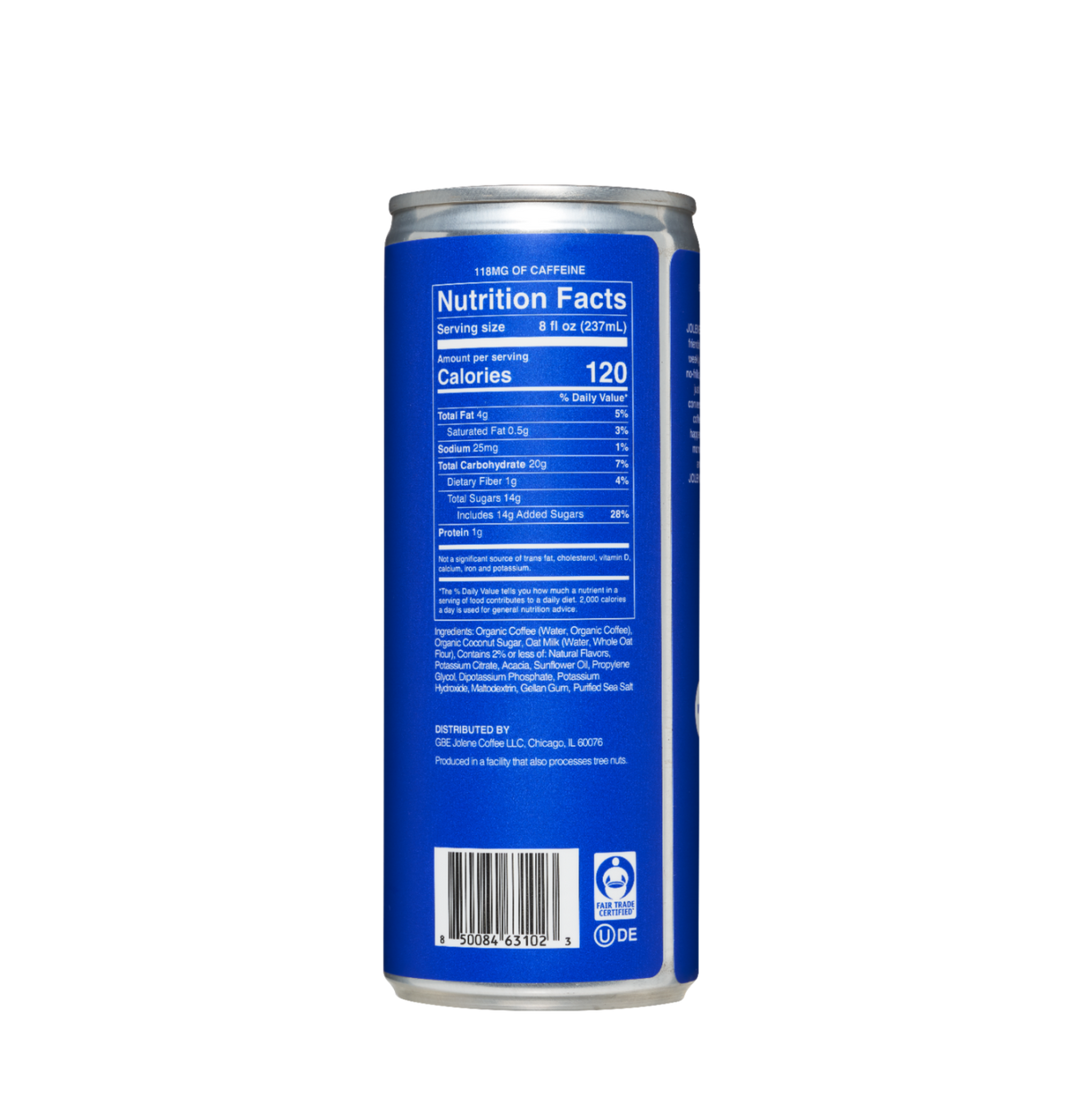 Jolene Blue: Hazelnut Oat Milk Latte